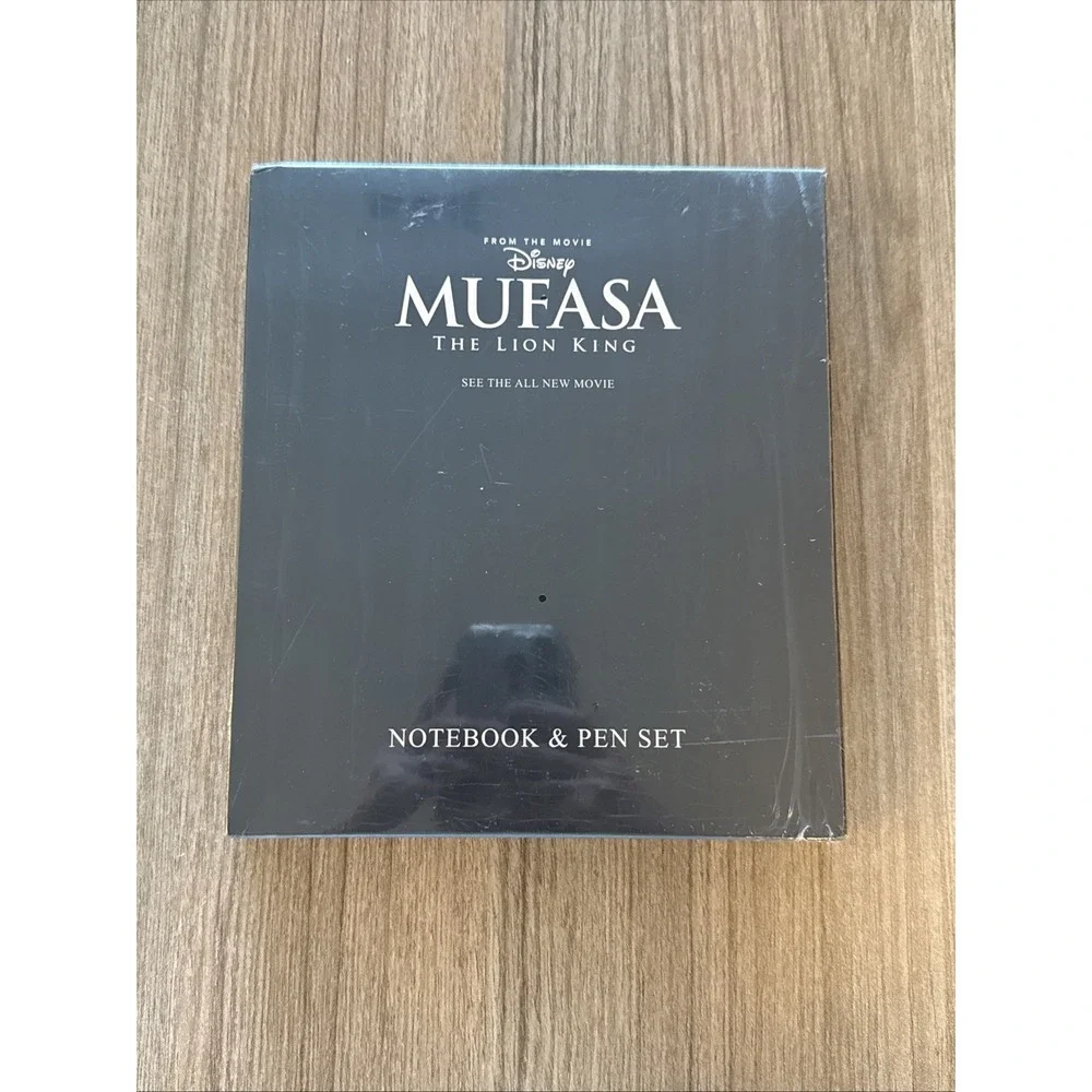 Disney MUFASA The Lion King * NOTEBOOK & PEN SET * BRAND NEW SEALED